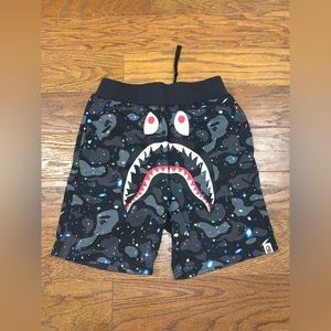 Camo BapeShark Shorts